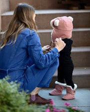 7AM - The Cub Hat - Benji Sherpa Mother & Baby Mirage 12 - 18M