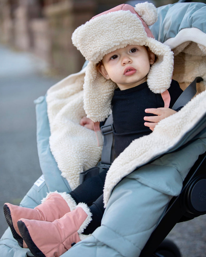 7AM - The Cub Hat - Benji Sherpa Mother & Baby Mirage 12 - 18M
