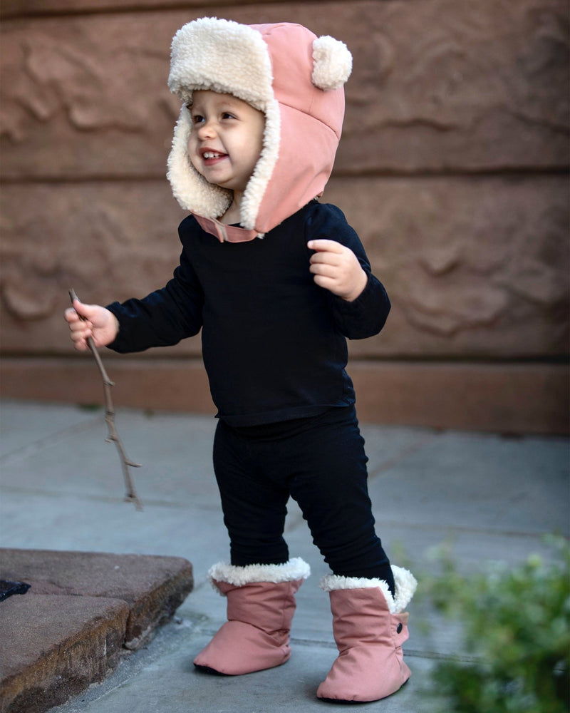 7AM - The Cub Hat - Benji Sherpa Mother & Baby Mirage 12 - 18M