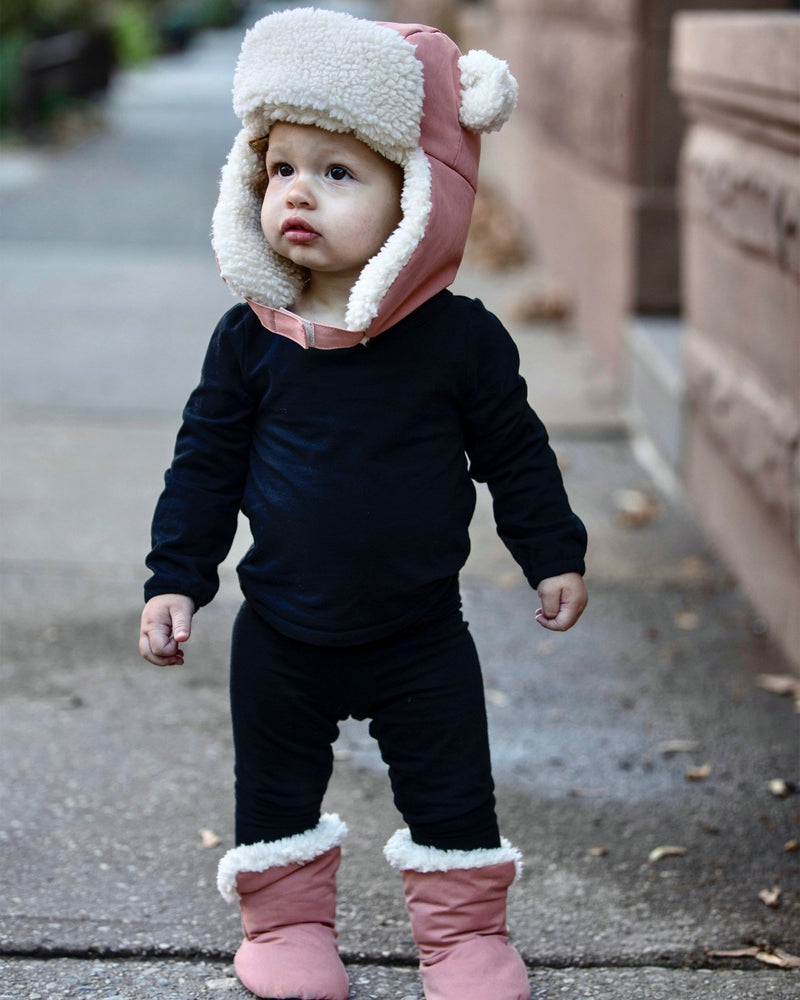 7AM - The Cub Hat - Benji Sherpa Mother & Baby Mirage 12 - 18M
