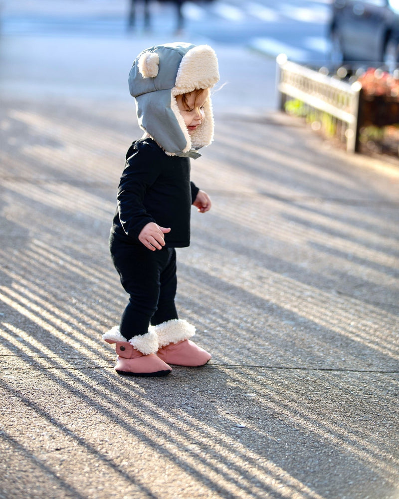 7AM - The Cub Hat - Benji Sherpa Mother & Baby Mirage 12 - 18M