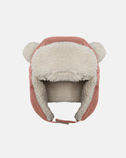 7AM - The Cub Hat - Benji Sherpa Mother & Baby Rose Dawn 12 - 18M