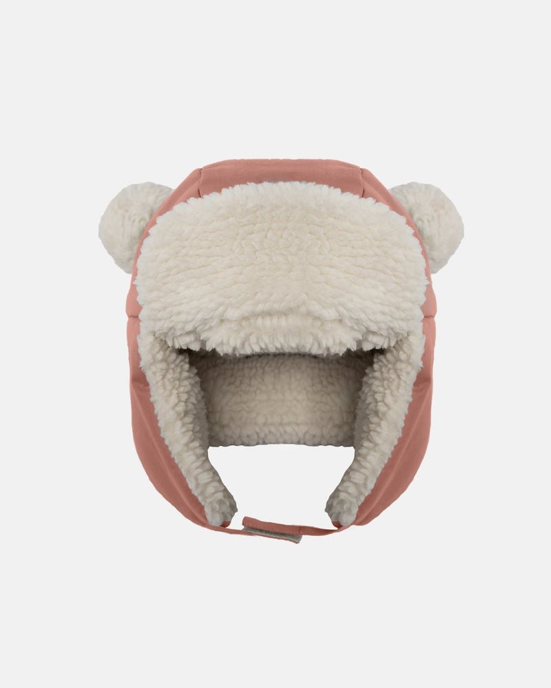 7AM - The Cub Hat - Benji Sherpa Mother & Baby Rose Dawn 12 - 18M