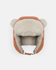 7AM - The Cub Hat - Benji Sherpa Mother & Baby Spice 12 - 18M