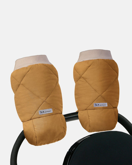 7AM - Warmmuffs - Benji Sherpa Mother & Baby Cognac