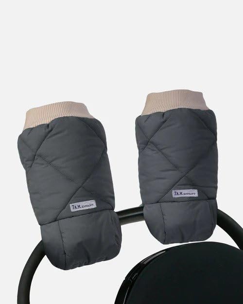 7AM - Warmmuffs - Benji Sherpa Mother & Baby Smokey
