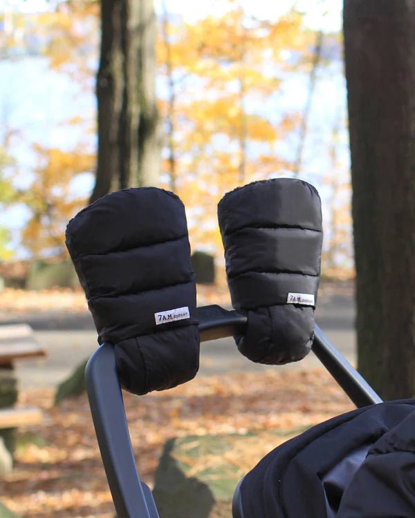 7AM - Warmmuffs - Plush Mother & Baby Navy