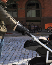 7AM - Warmmuffs - Polar Mother & Baby Black Polar