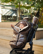 7AM - Warmmuffs - Polar Mother & Baby Black Polar