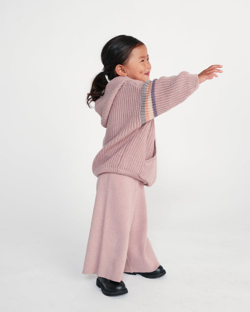 7AM - Wide Pants Chunky Apparel & Accessories Ash Rose 12 - 18M