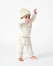 7AM - Wrap Top - Fuzzy Mother & Baby Amber 9 - 12M