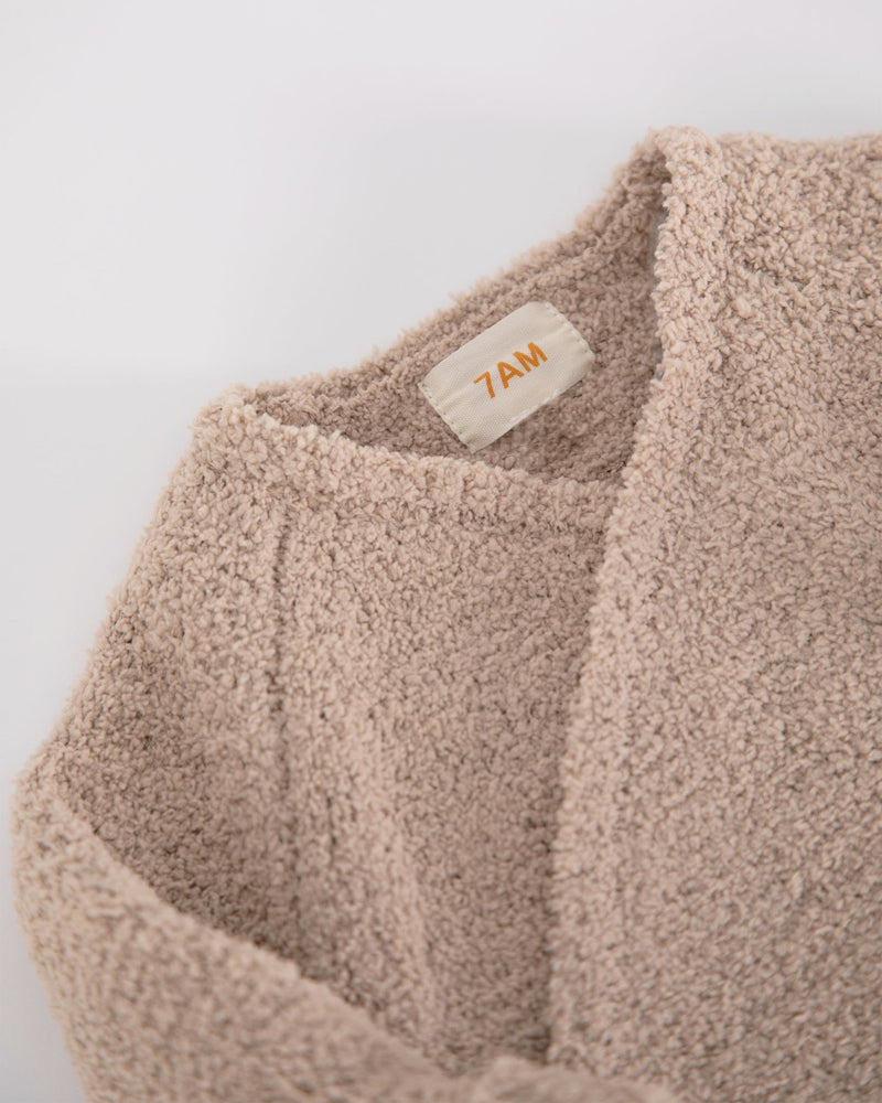 7AM - Wrap Top - Fuzzy Mother & Baby Amber 9 - 12M