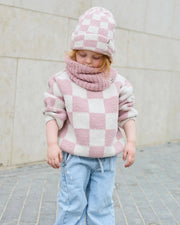 Ribbed Neck Gaiter - Fuzzy