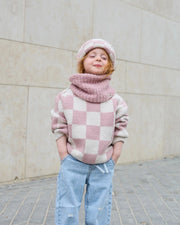 Ribbed Neck Gaiter - Fuzzy