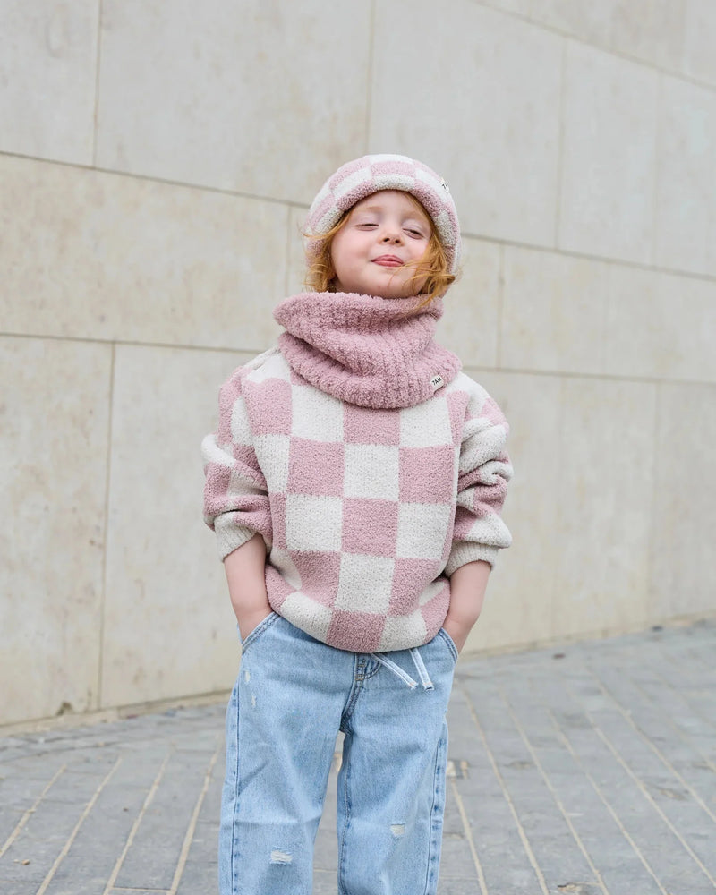 Ribbed Neck Gaiter - Fuzzy