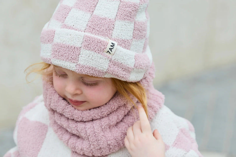 Ribbed Neck Gaiter - Fuzzy