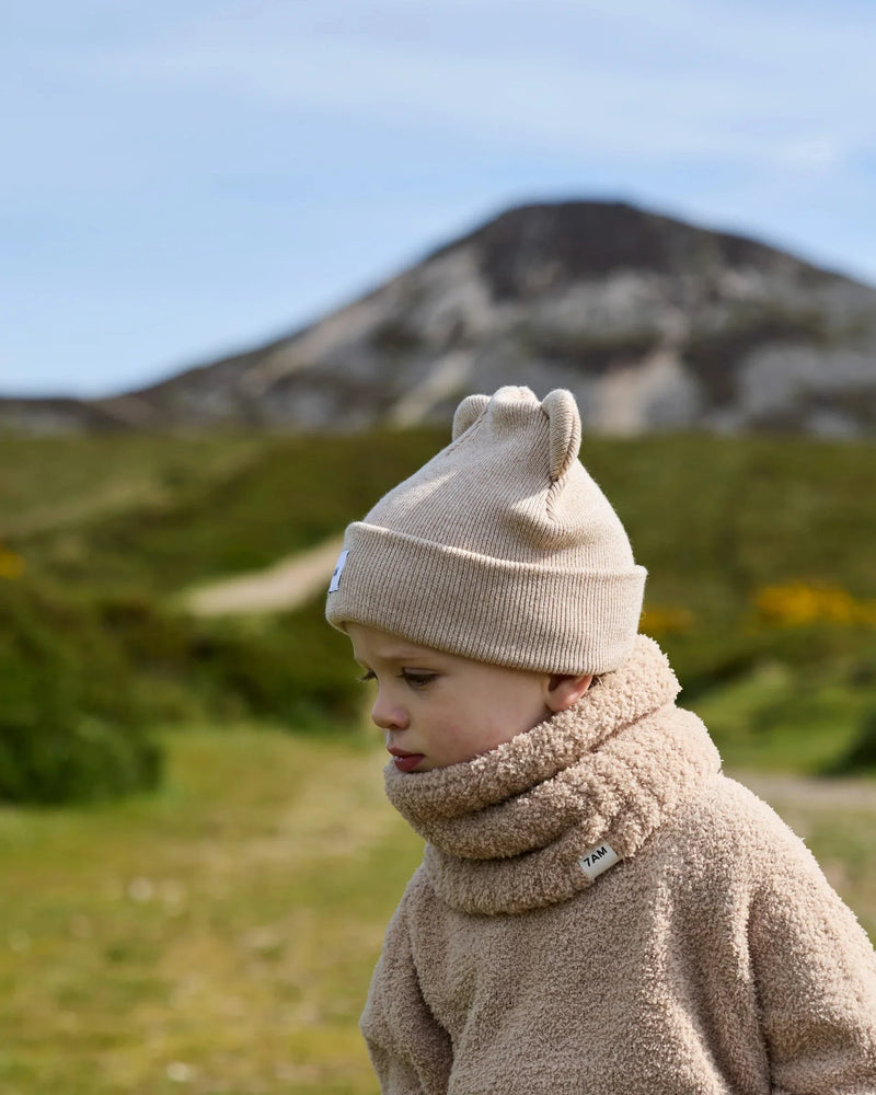 Ribbed Neck Gaiter - Fuzzy