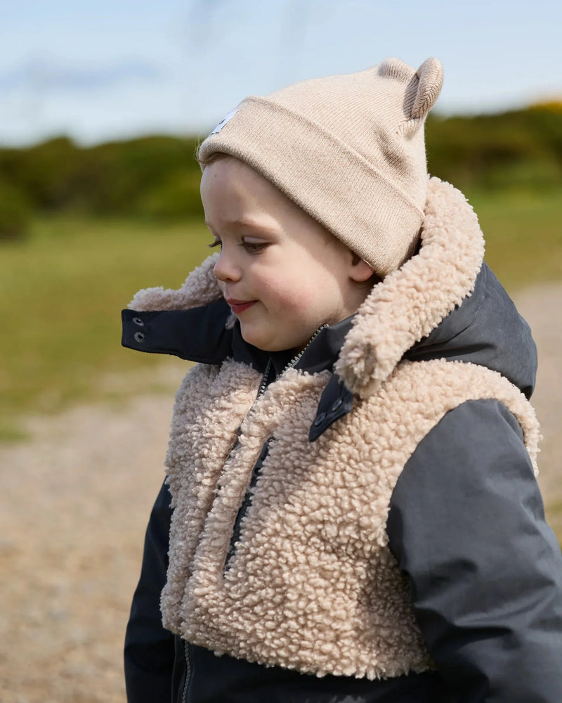 Bear Beanie - Heather