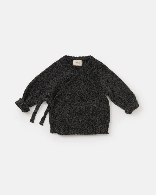 7AM - Wrap Top - Fuzzy
