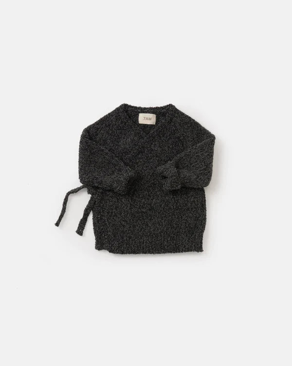 7AM - Wrap Top - Fuzzy