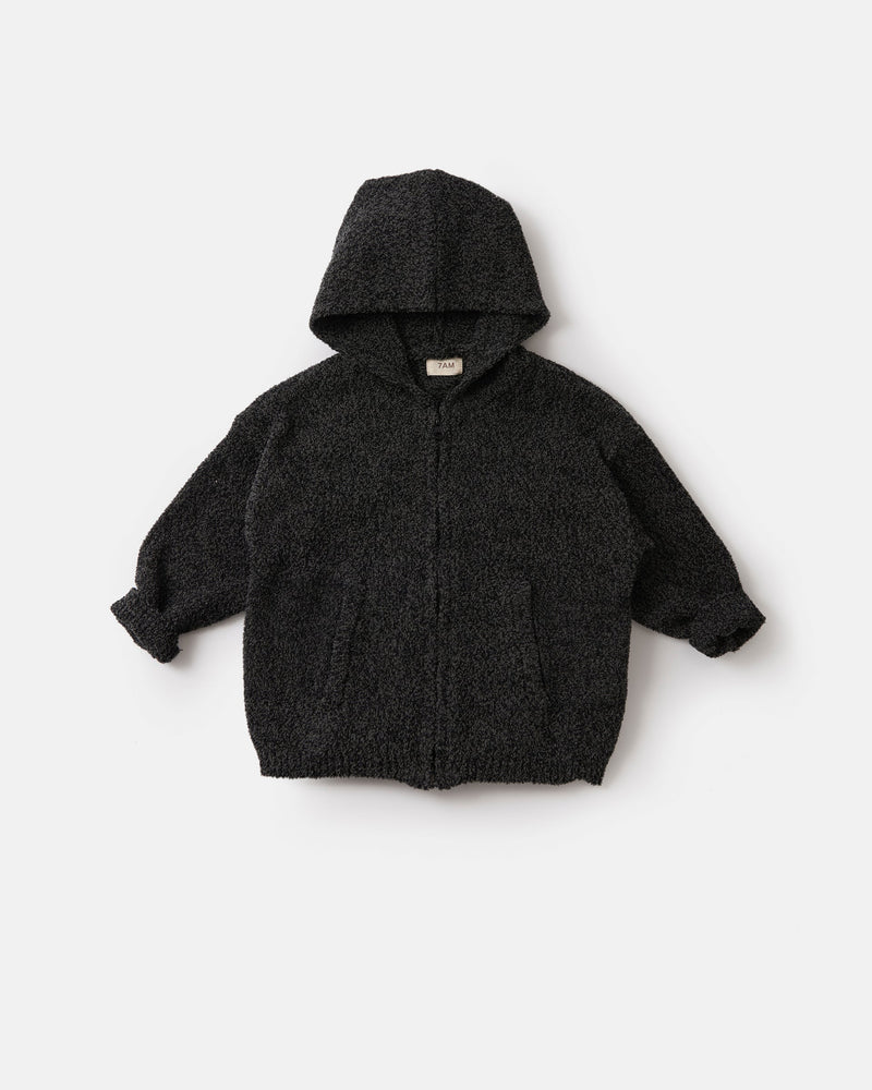 7AM - Zip Up Hoodie - Fuzzy