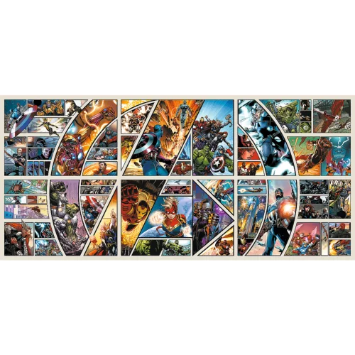 Trefl - 9000 Piece Jigsaw Puzzle - Prime Uft - Marvelacross The Comic Universe