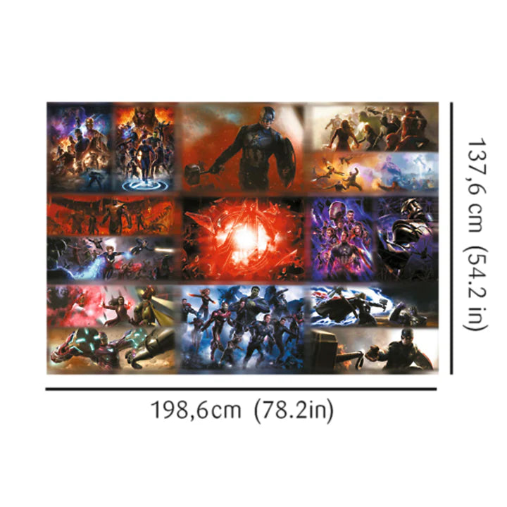 Trefl - 135000 Piece Jigsaw Puzzle - Prime Uft - The Ultimate Marvel Collection Puzzle