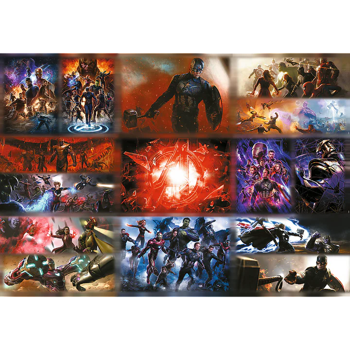 Trefl - 135000 Piece Jigsaw Puzzle - Prime Uft - The Ultimate Marvel Collection Puzzle
