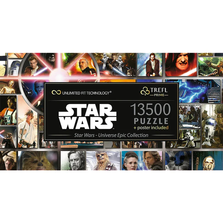 Trefl - 135000 Piece Jigsaw Puzzle - Prime Uft - Star Wars Universe Epic Collection