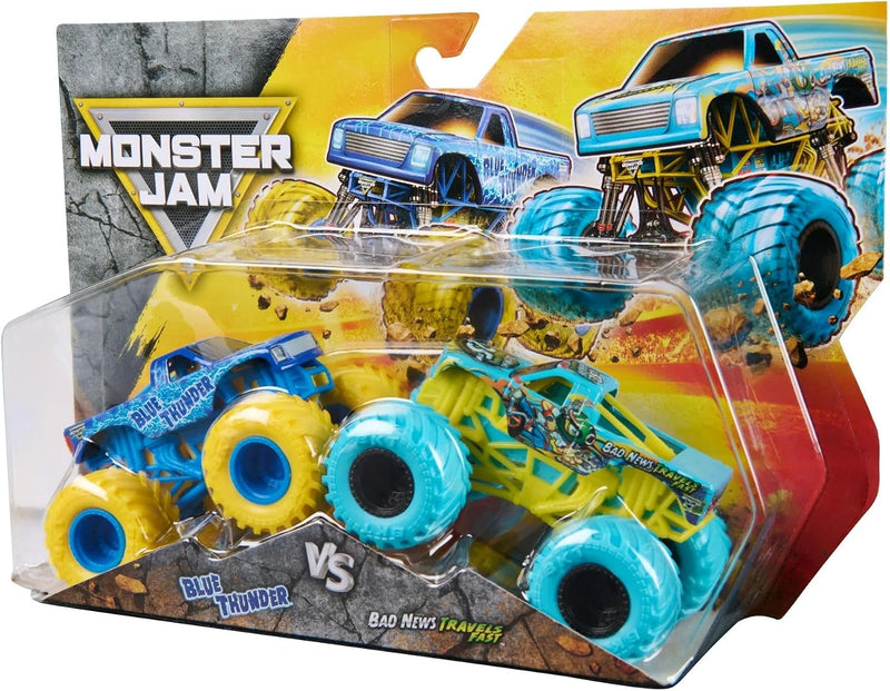 Monster Jam - Official 1:64 Scale Diecast Truck 2-Pack Series 33