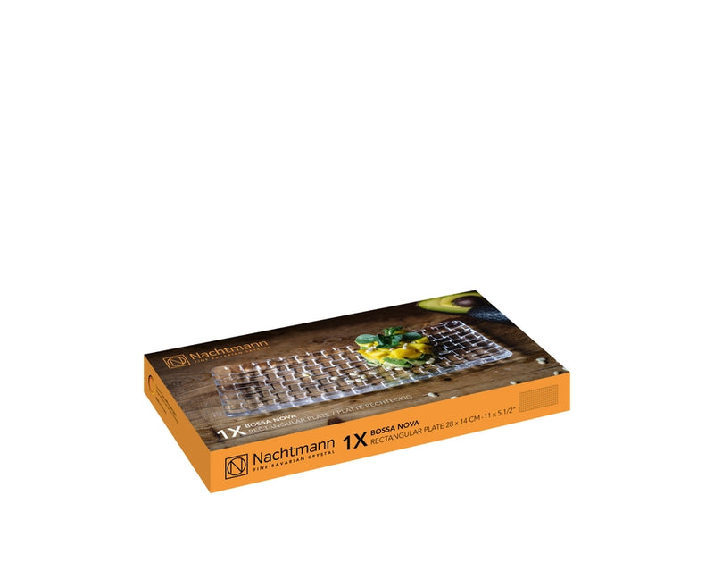 Nachtmann - BOSSA NOVA - Rectangular Plate (11x5 1 / 2 in)