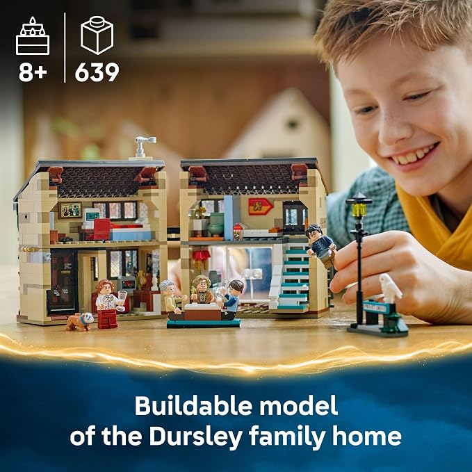 LEGO - 76451 - Harry Potter - Privet Drive - Aunt Marge's Visit - 639 Pc