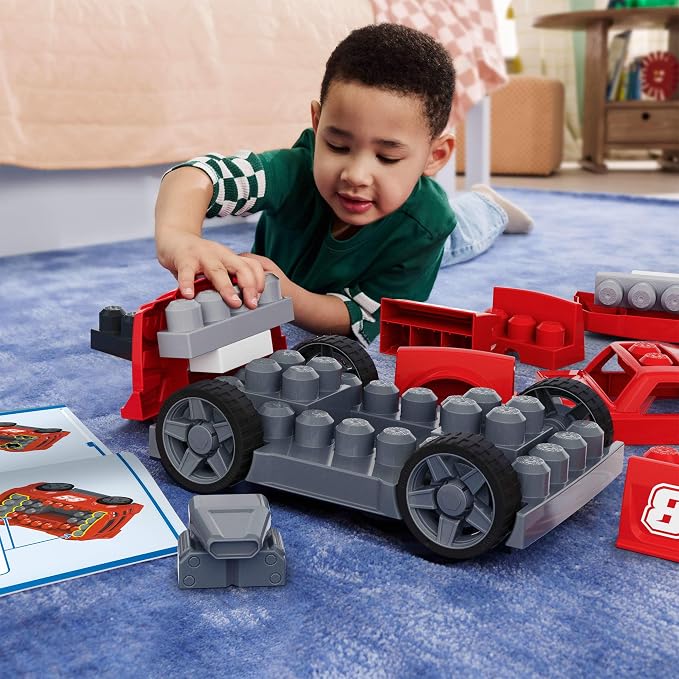 MEGA - MEGA BLOKS - BUILD & GO RACE CAR