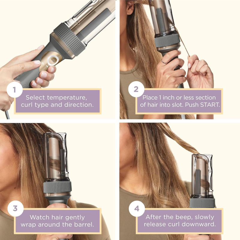 Conair Curl Secret CD1032C 1.25 in Auto Curler, Blue
