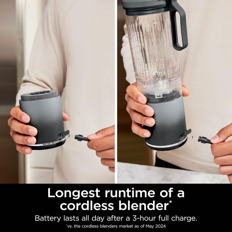 Ninja Blast Max Portable Blender BC251CGY, Grey