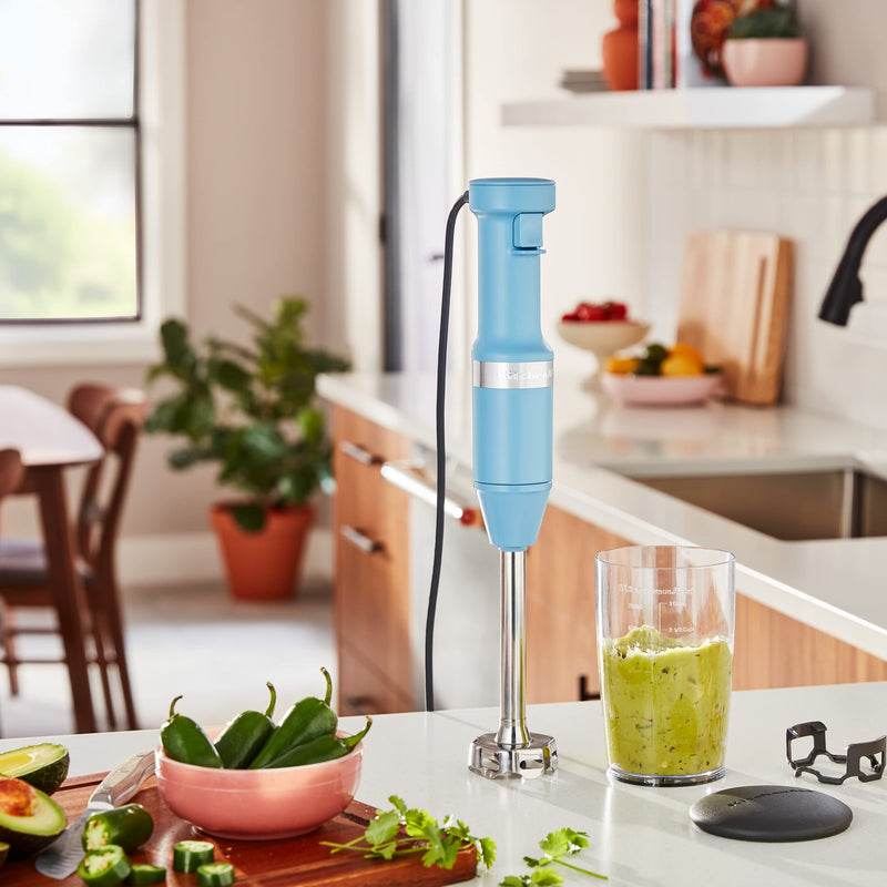 KitchenAid - KHBV53VB - Variable Speed Immersion Blender - Blue Velvet
