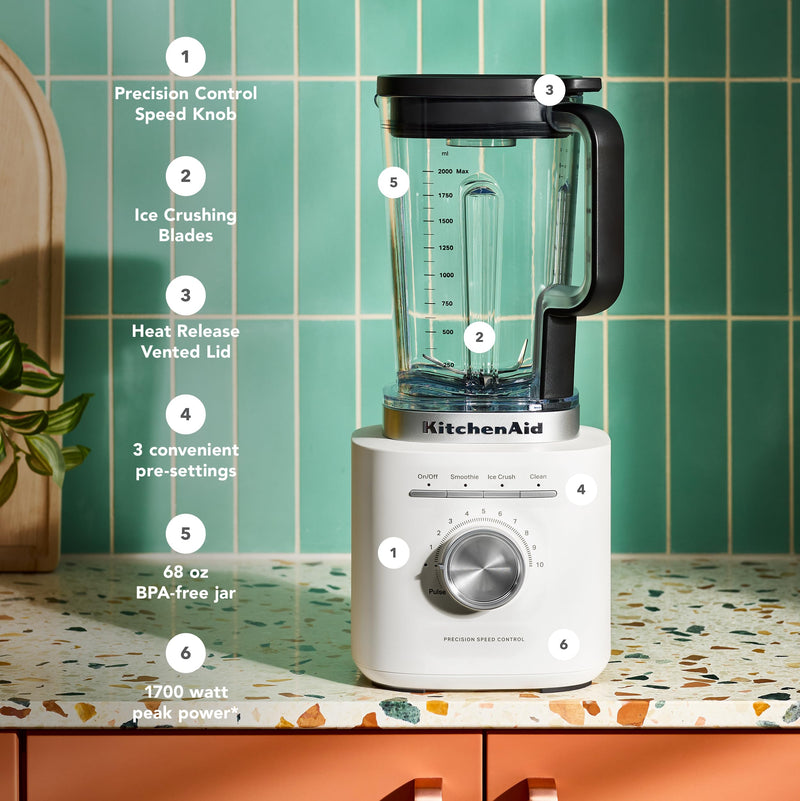 KitchenAid - Pure Power KSB2072PL - Countertop Blender - Porcelain