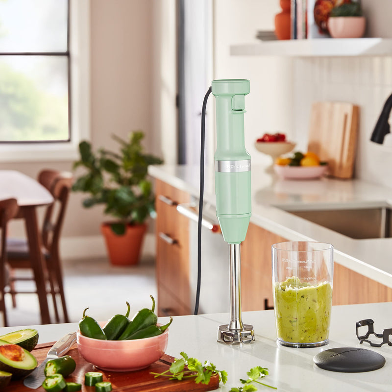 KitchenAid - KHBV53PT - Variable Speed Immersion Blender - Pistachio