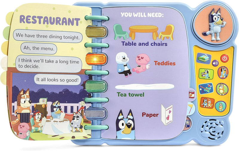 Vtech - Bluey's Book of Games (English Version)