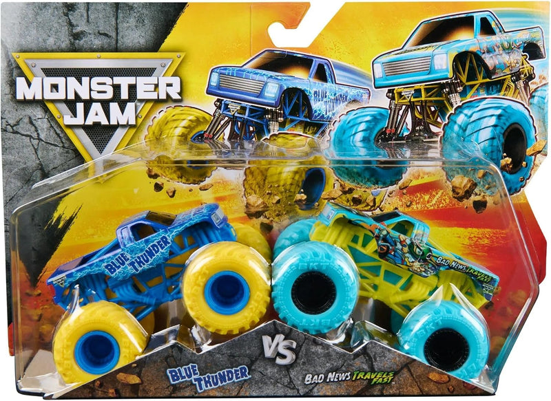 Monster Jam - Official 1:64 Scale Diecast Truck 2-Pack Series 33