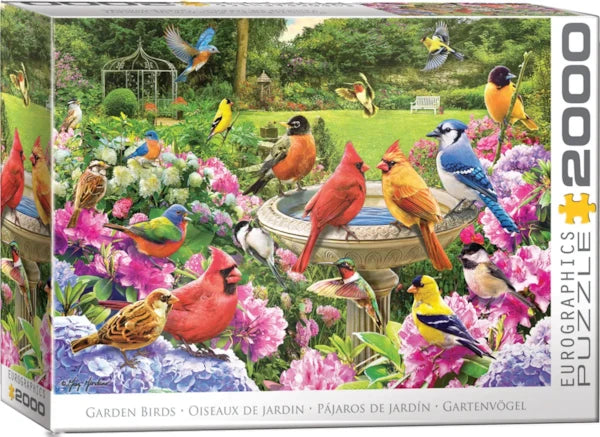 Eurographics - 2000 Piece Jigsaw Puzzle - Bird Gathering By Greg Giordano