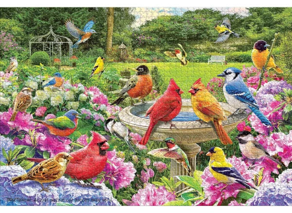 Eurographics - 2000 Piece Jigsaw Puzzle - Bird Gathering By Greg Giordano