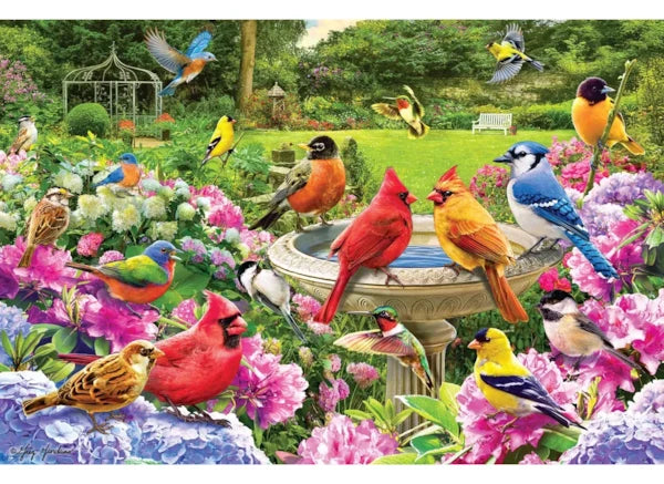 Eurographics - 2000 Piece Jigsaw Puzzle - Bird Gathering By Greg Giordano