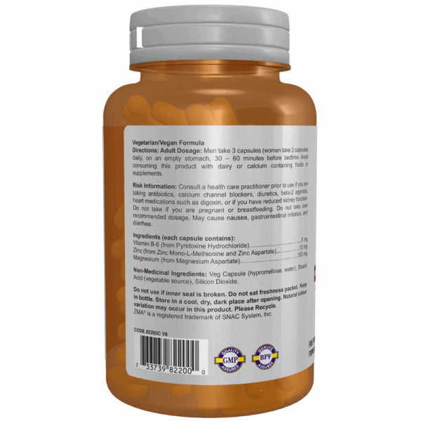 Now - ZMA With Zinc Mg B - 690CAP