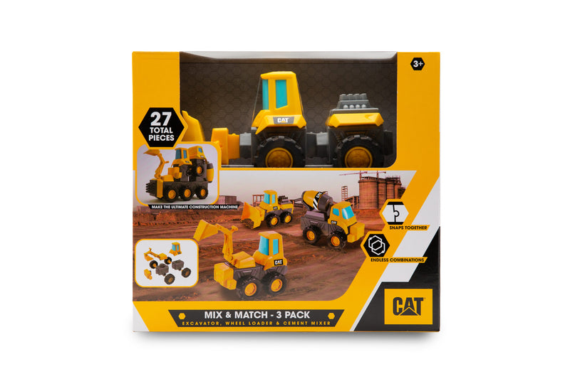 Funrise - Cat - Mix & Match Fleet 3Pk Assorted - Limolin 