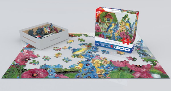 Eurographics - 300 Piece Jigsaw Puzzle - Country Cottage