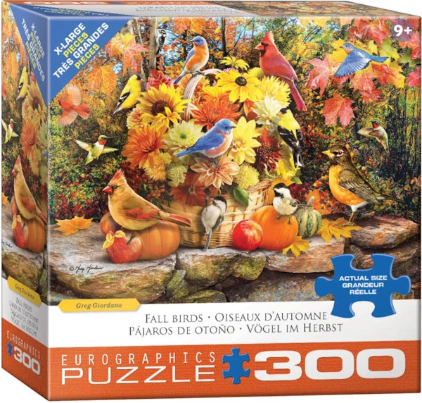 Eurographics - 300 Piece Jigsaw Puzzle - Fall Birds By Greg Giordano