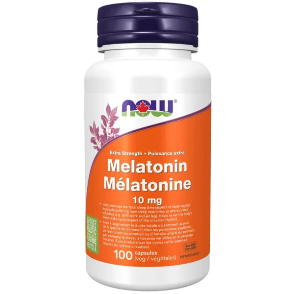 Now - Melatonin Extra Strength 10MG 100VCAP