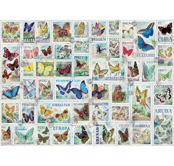 Eurographics - 500 Piece Jigsaw Puzzle - Butterflies