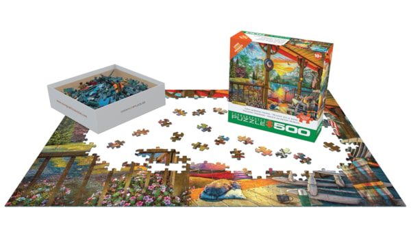 Eurographics - Puzzle de 500 pièces - Pêche au petit matin